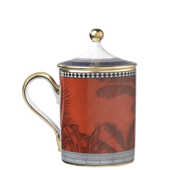 Totem, Tazza Mug con Coperchio Tigre