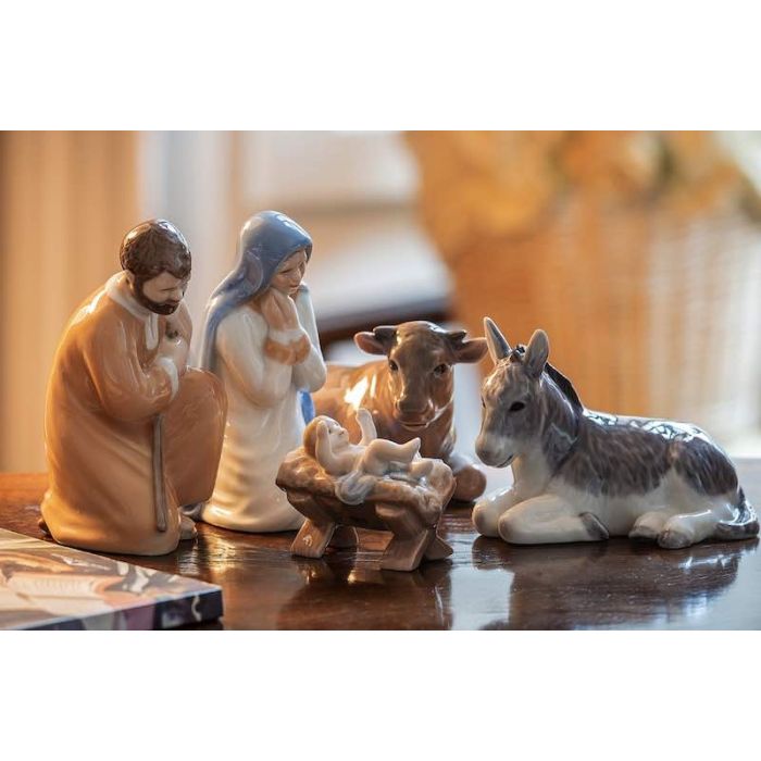 Natività 3 pezzi Gesù, Giuseppe e Maria