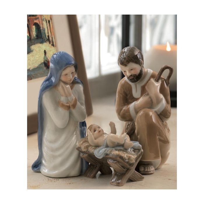 Natività 3 pezzi Gesù, Giuseppe e Maria