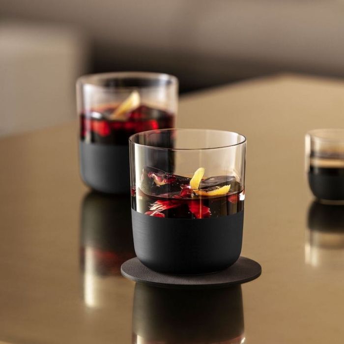 Manufacture Rock, Bicchiere Whisky set 4 pezzi