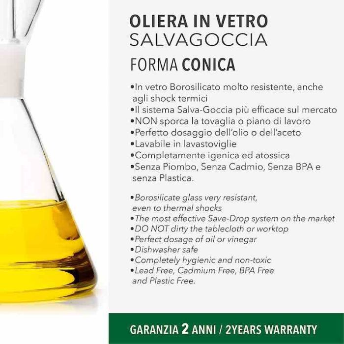 Oliera Conica 500ml
