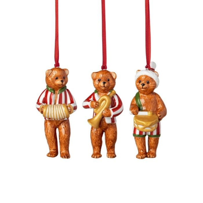 Nostalgic Ornaments, Set 3 Addobbi "Cagnolini"