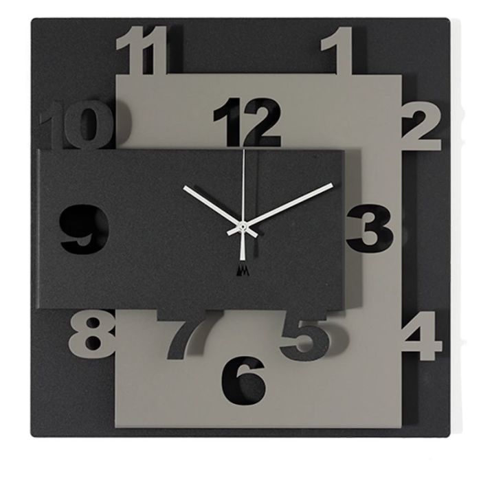 Ziggurat, Orologio da Parete 40cm