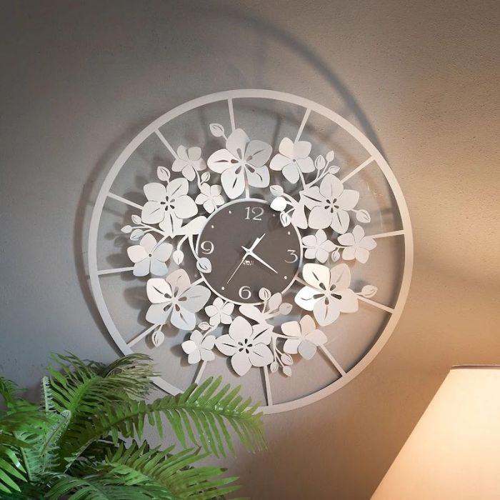 Fior di Loto, Orologio da Parete 60cm