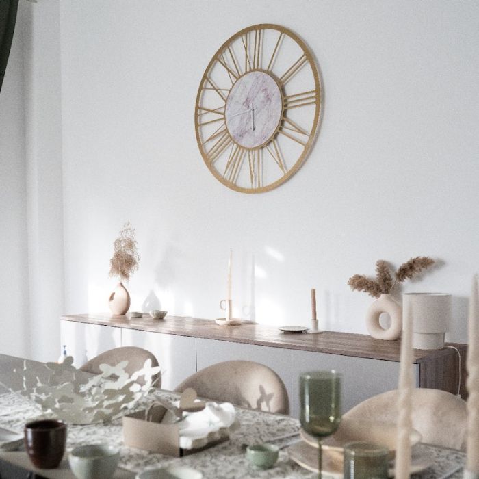Big 90, Orologio Grande Classico Marmo