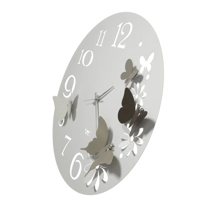 Butterfly Flowers Grande, Orologio Parete 60cm