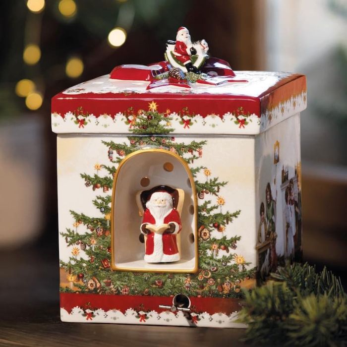 Christmas Toys, Scatola Rettangolare "Bambini" 21,5cm