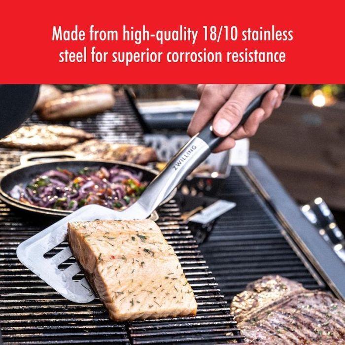 BBQ, Set 4 Posate Barbecue con Custodia