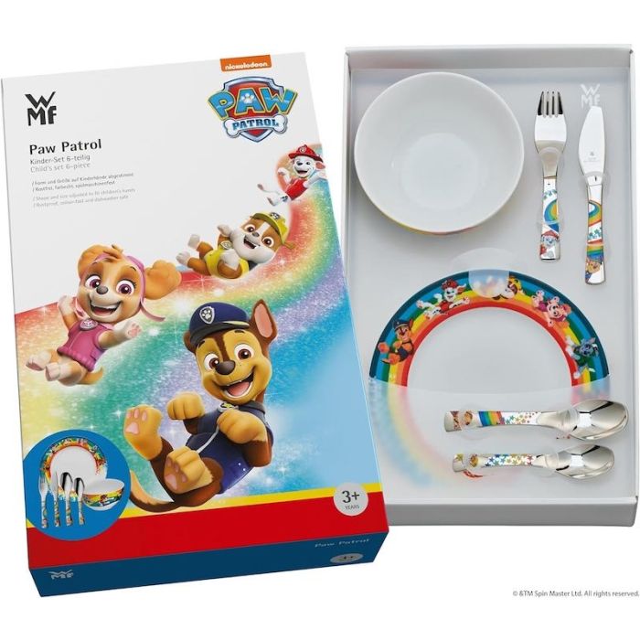 Paw Patrol, Set Pappa per Bimbi 6 pezzi