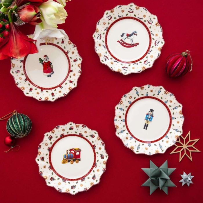 Toy's Delight Anniversary, Set 4 Piatto Dessert 24cm