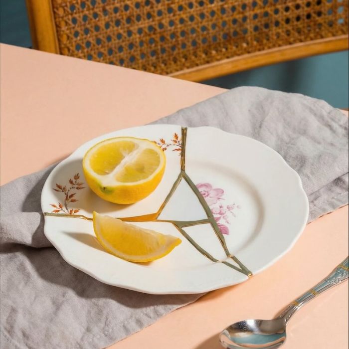 Kintsugi, Piatto Dessert 21cm "mod 02"