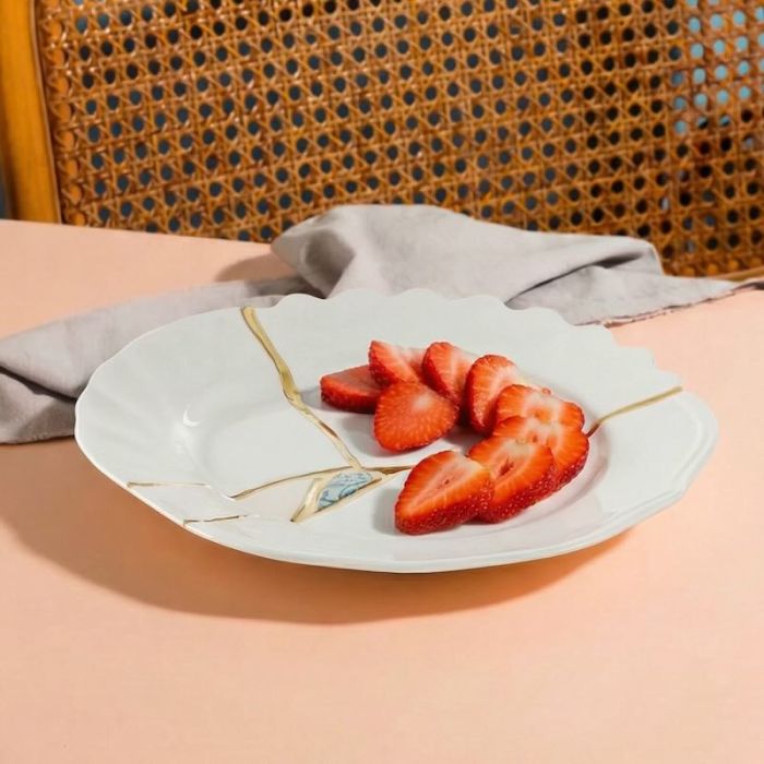 Kintsugi, Piatto Dessert 21cm "mod 01"