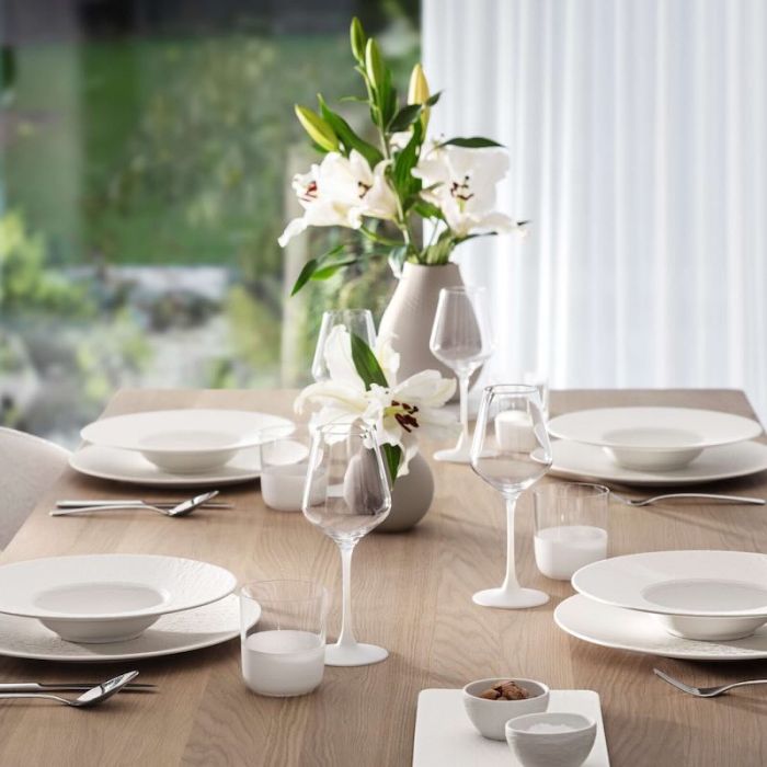 Manufacture Rock Blanc, Piatto Pasta 28cm