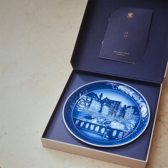 Royal Copenhagen, Piatto di Natale 2026 "The Marble Bridge"