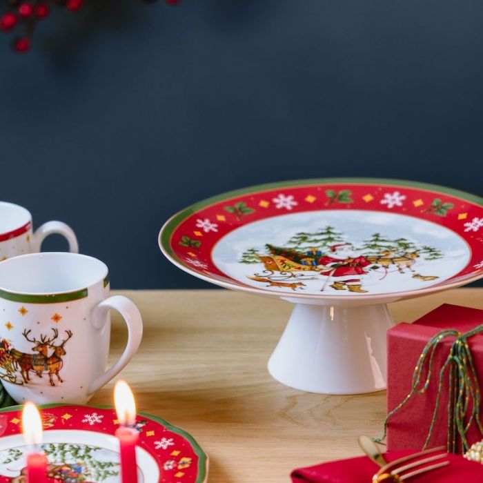 Happy Wintertime, Alzata Dolci 27cm