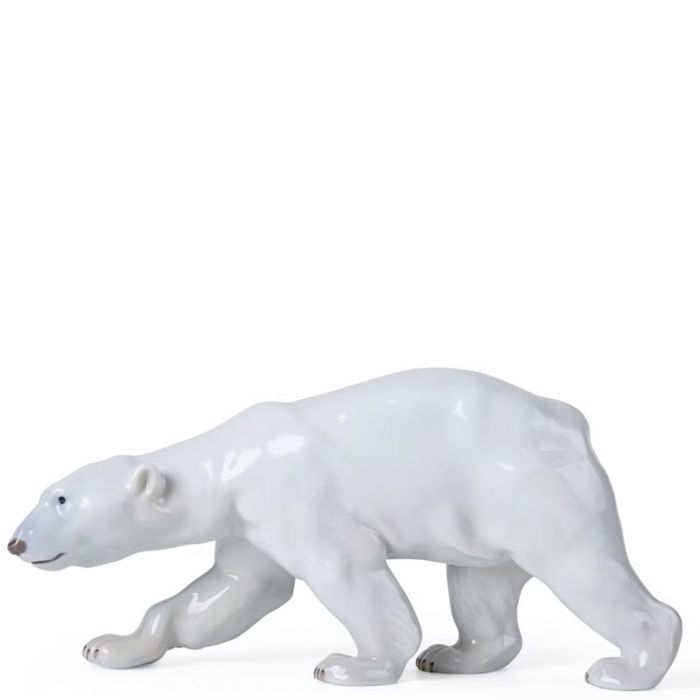 Orso Polare che Cammina, Figurina 32cm
