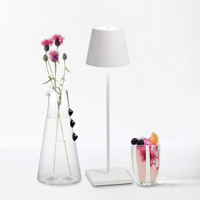 Poldina Pro, Lampada da Tavolo Ricaricabile LED Touch