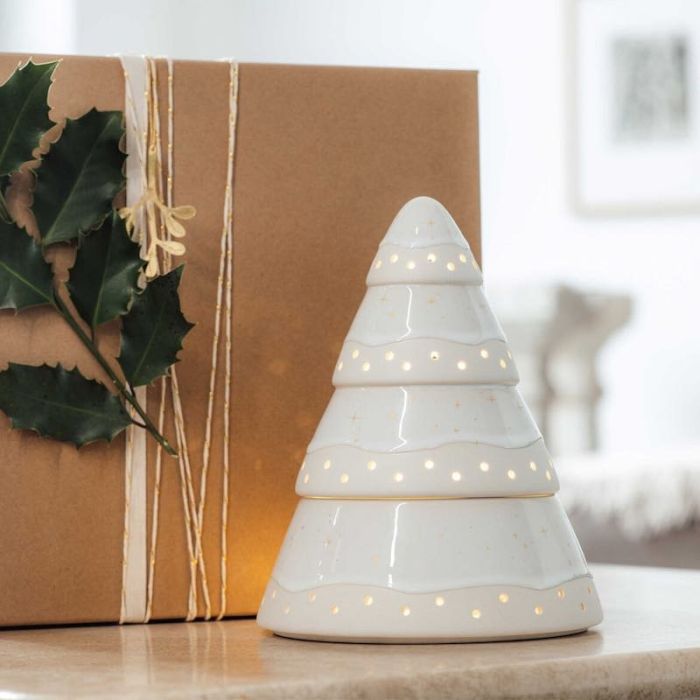 Winter Glow, Portacandela Albero 18,5cm