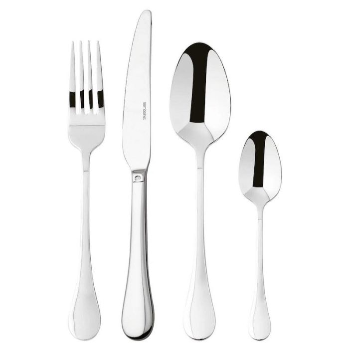 acciaio mirror, set 24 pezzi