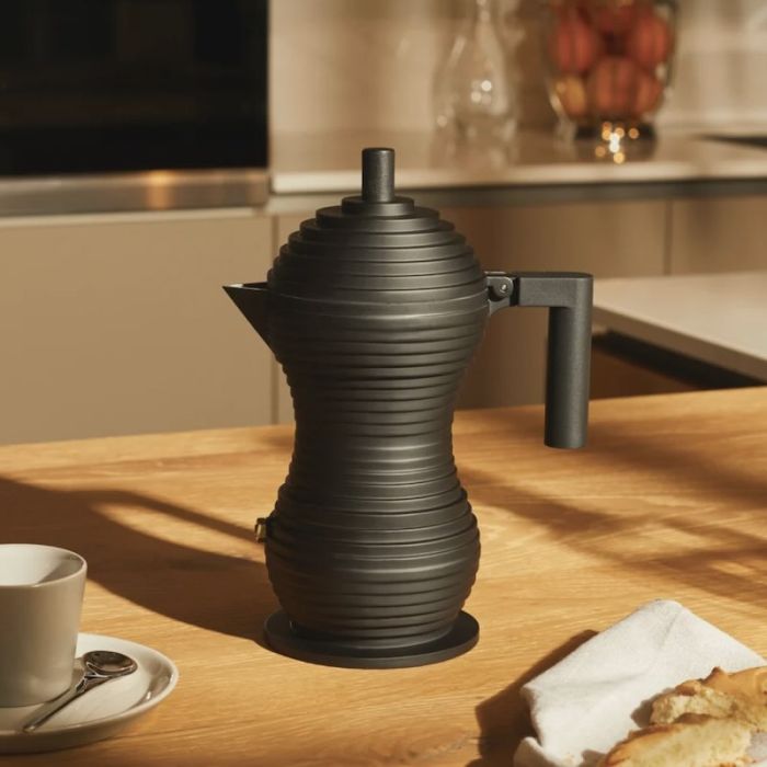 Pulcina Nera, Caffettiera Espresso