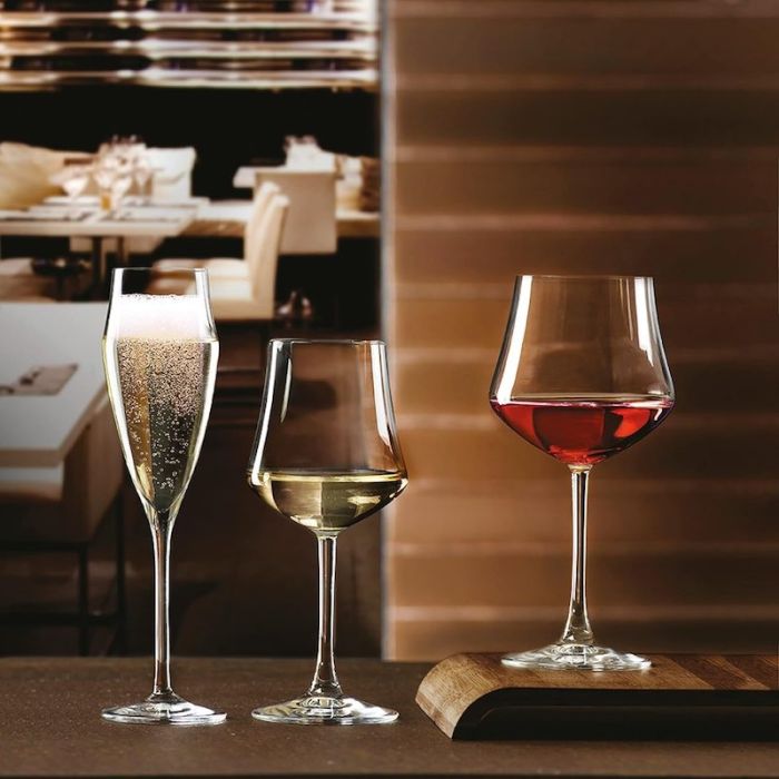 Ego, Set 6 Calici Vino 20cm