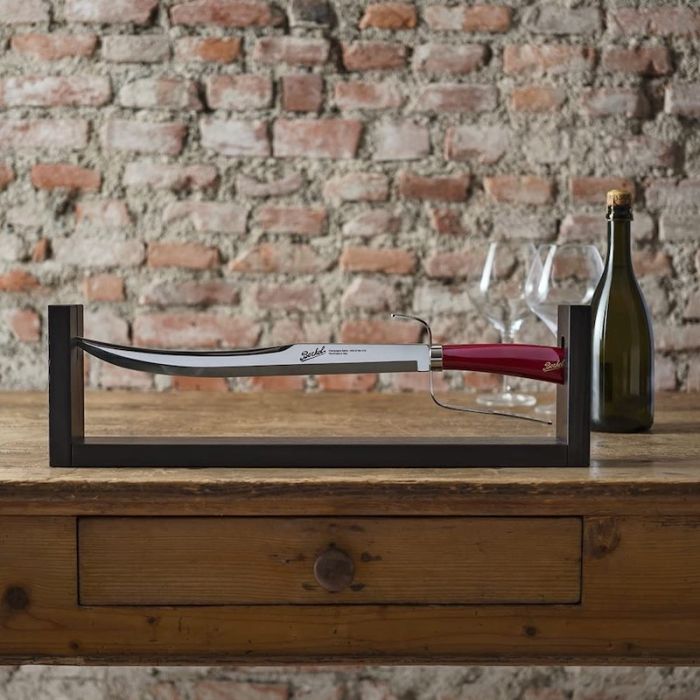 Sabrage Elegance, Sciabola Champagne Rossa con supporto