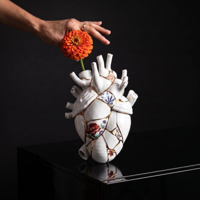 Love in Bloom Kintsugi, Vaso 25cm