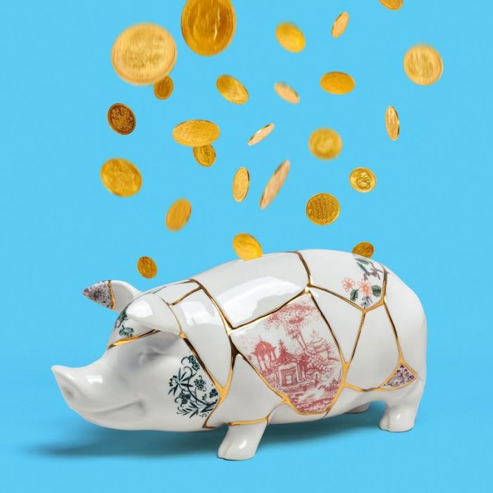 Piggy Bank, Salvadanaio Kintsugi