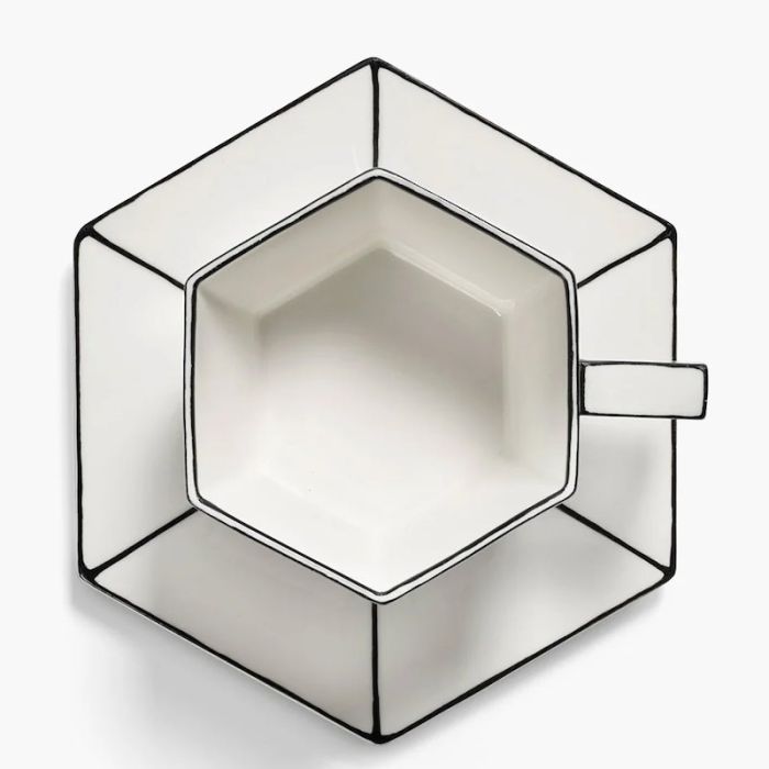 Carte Blanche, Tazza da Cappuccino con Piattino