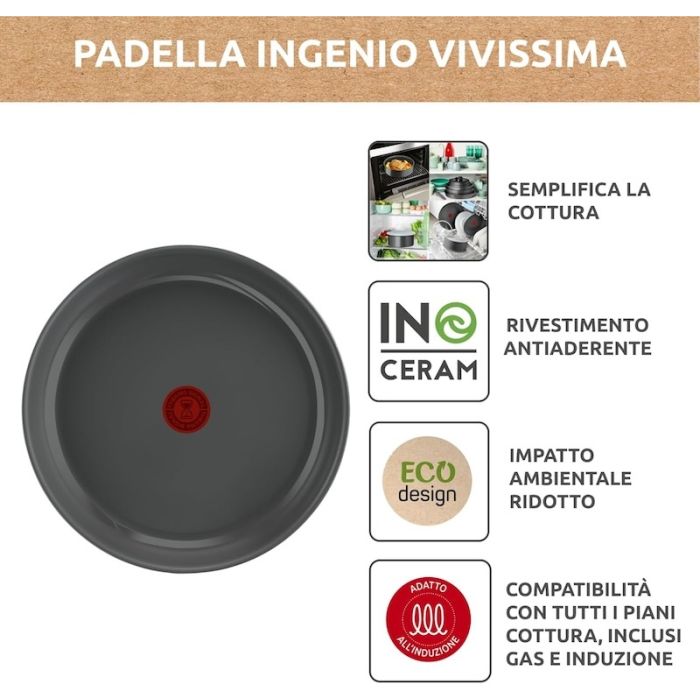 Ingenio Vivissima, Casseruola senza manico
