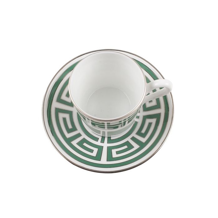 Labirinto Smeraldo, Tazza Caffè con piattino