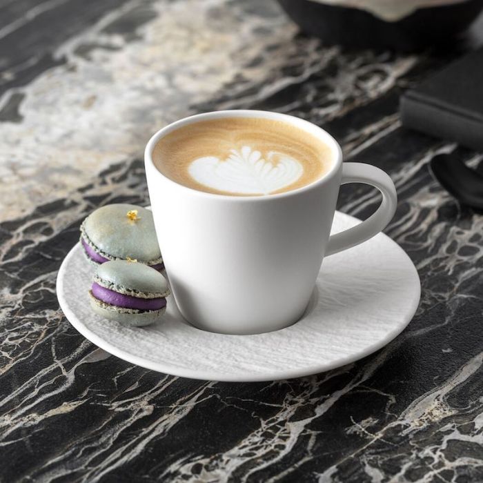 Manufacture Rock Blanc, Tazza Caffè con piattino