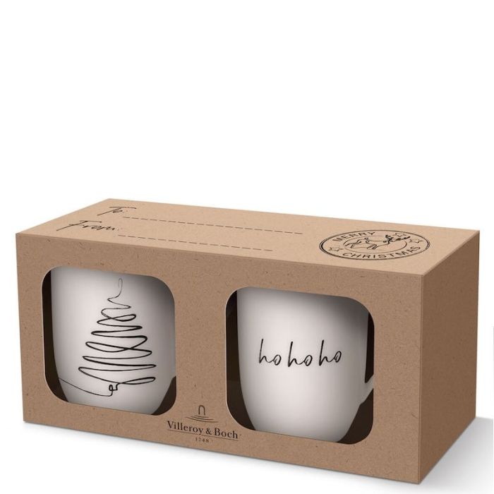 Statement, Set 2 Tazze XMAS "Albero"