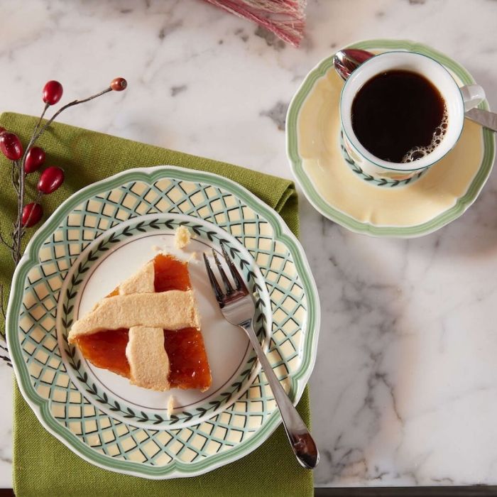 French Garden, Tazza Caffè Espresso con piatto