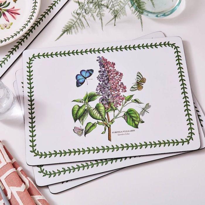 Botanic Garden, set 4 Tovagliette Segnaposto