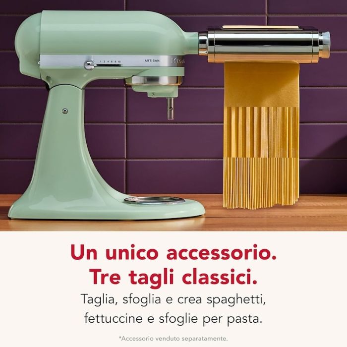 Accessorio per la Pasta in metallo, 3 in 1