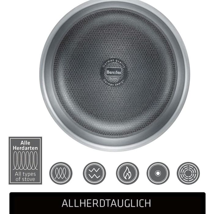 Tricion Resist, Casseruola Manico Lungo 16cm + Coperchio
