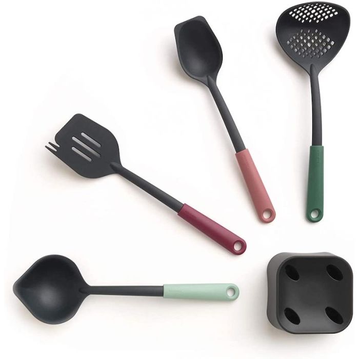 Tasty+, Set Utensili Cucina con Supporto
