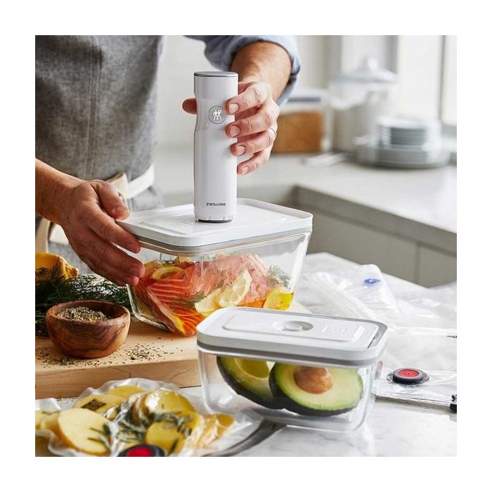 Fresh & Save, Starter Set Sottovuoto Vetro Borosilicato - 7 Pezzi