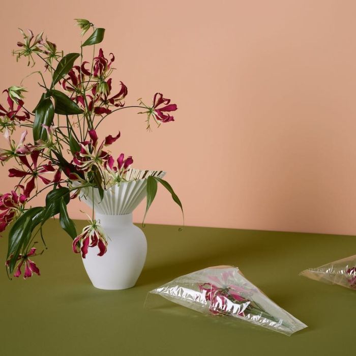 Falda, Vaso 27cm Oro
