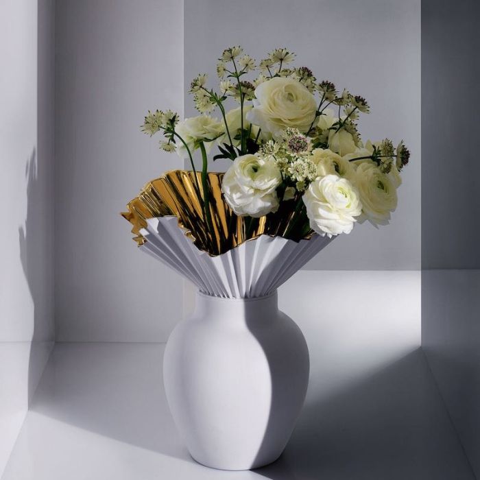 Falda, Vaso 27cm Oro