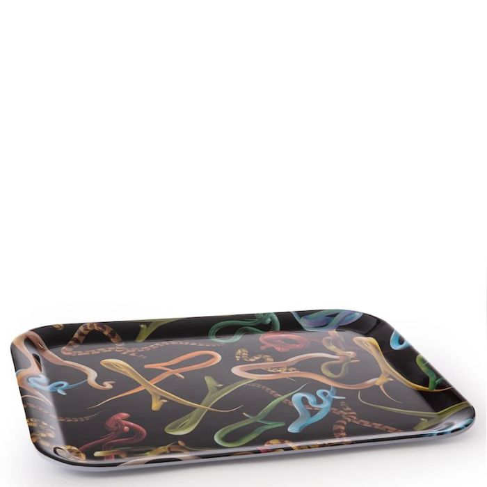 Toiletpaper, Vassoio rettangolare Snake 43cm