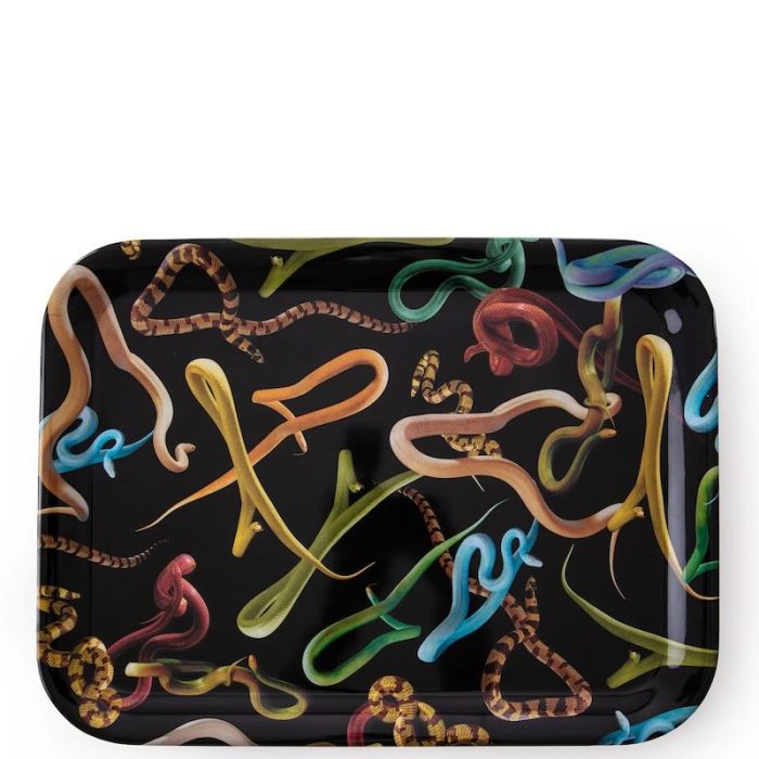 Toiletpaper, Vassoio rettangolare Snake 43cm