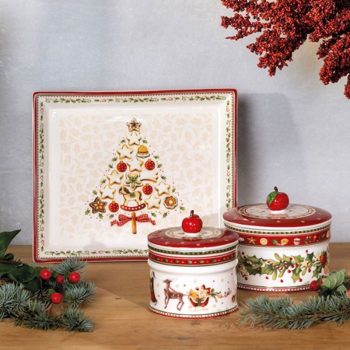 Winter Bakery Delight, Piatto Pasticceria rettangolare piccolo