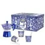 Blue Mediterraneo D&G, Confezione Moka Express 6 Tazze con accessori