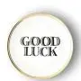 Funky Table, Piatto Piano 17cm "Good Luck"