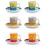 Le Casette, Set 6 Tazze Caffè c/p