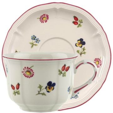 Petite Fleur, Tazza Colazione con piattino