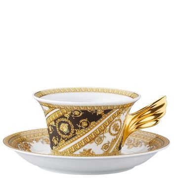 25 Anni Versace, Tazza Tè con piatto I Love Baroque