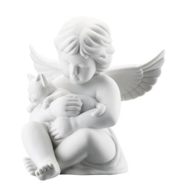 Figurina Angelo con Gatto